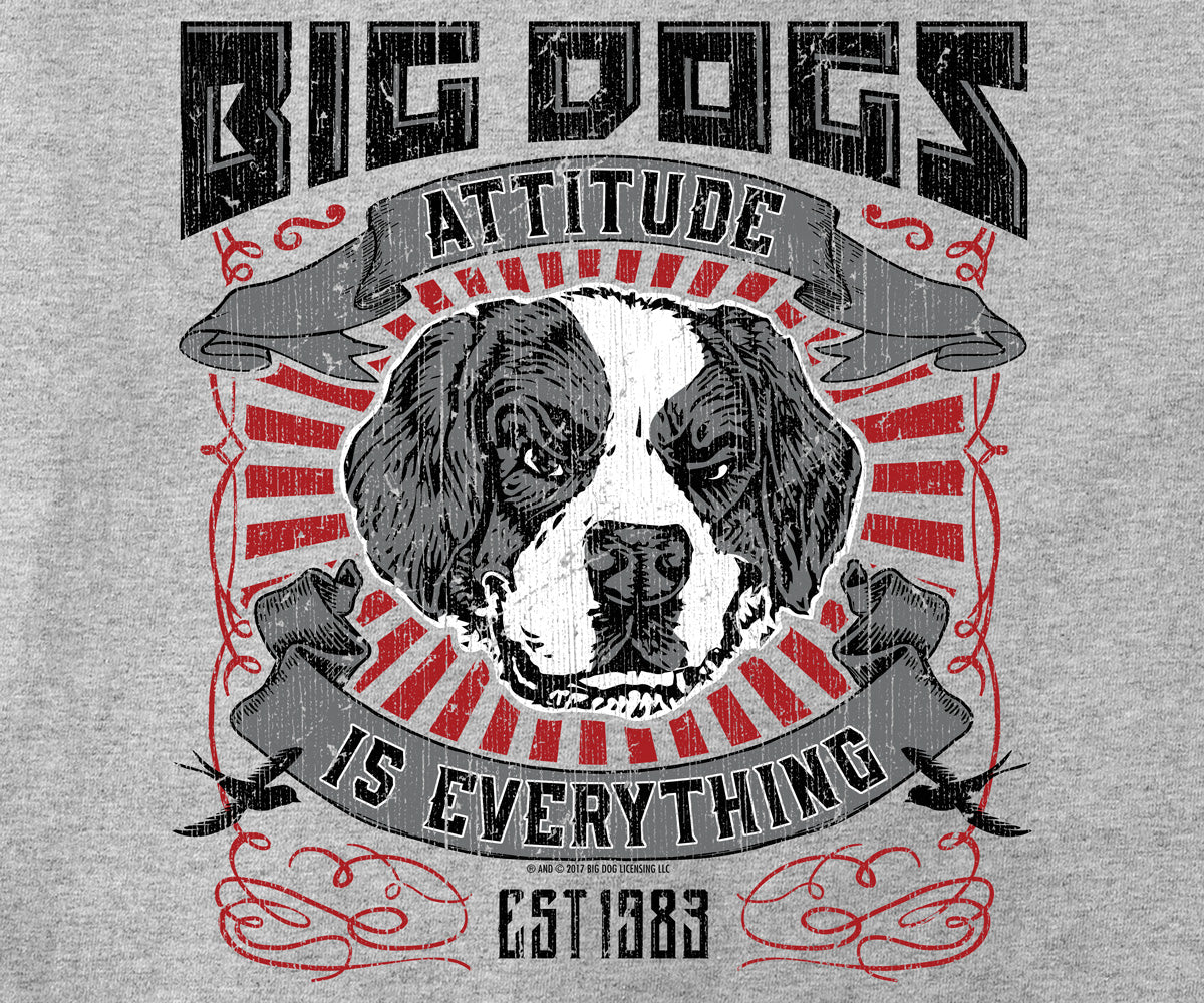 Attitude Label Long Sleeve T-Shirt - Image 2