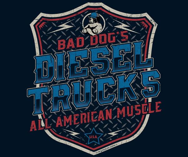 Bad Dog Diesel T-Shirt - Image 2