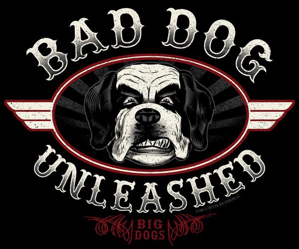 Bad Dog Unleashed T-Shirt - Image 2