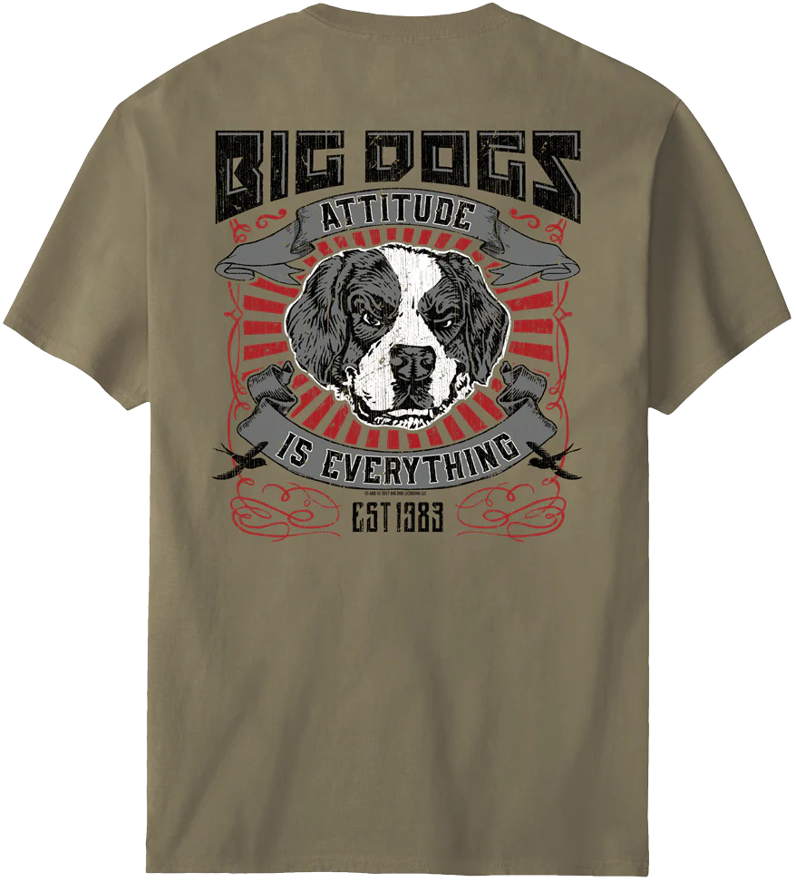 Attitude Label T-Shirt