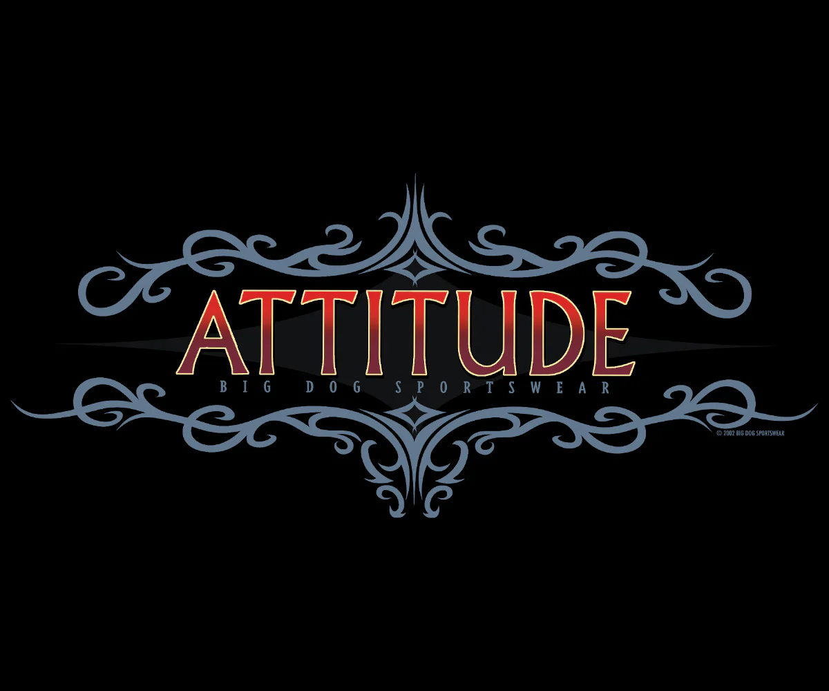 Attitude Scroll Long Sleeve T-shirt - Image 3