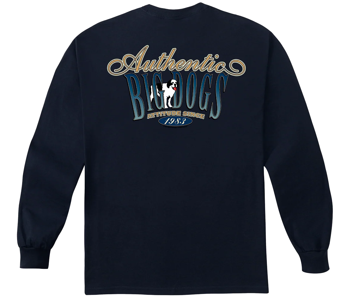 Authentic Big Dog Long Sleeve T-shirt