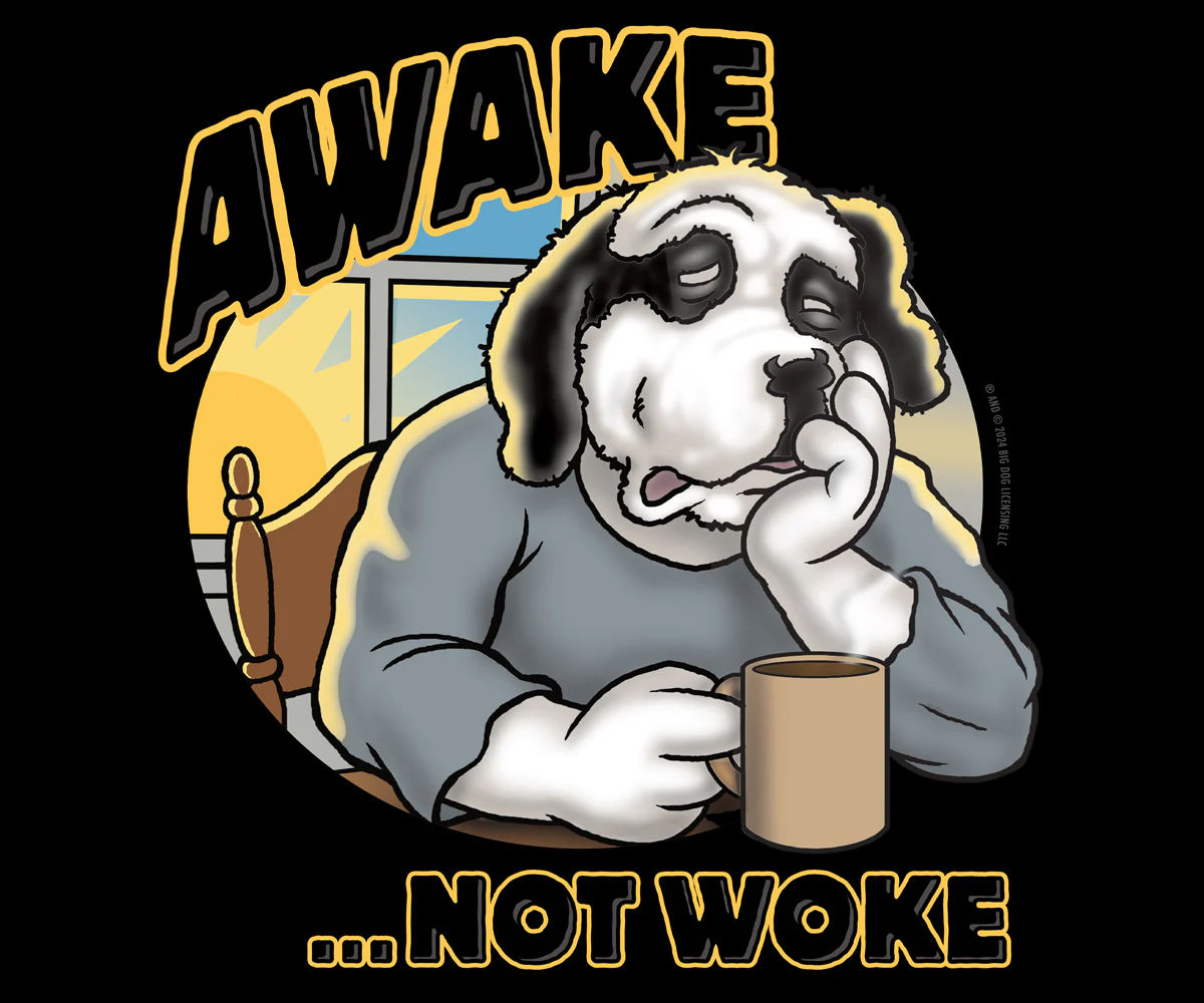 Awake Not Woke T-Shirt - Image 2