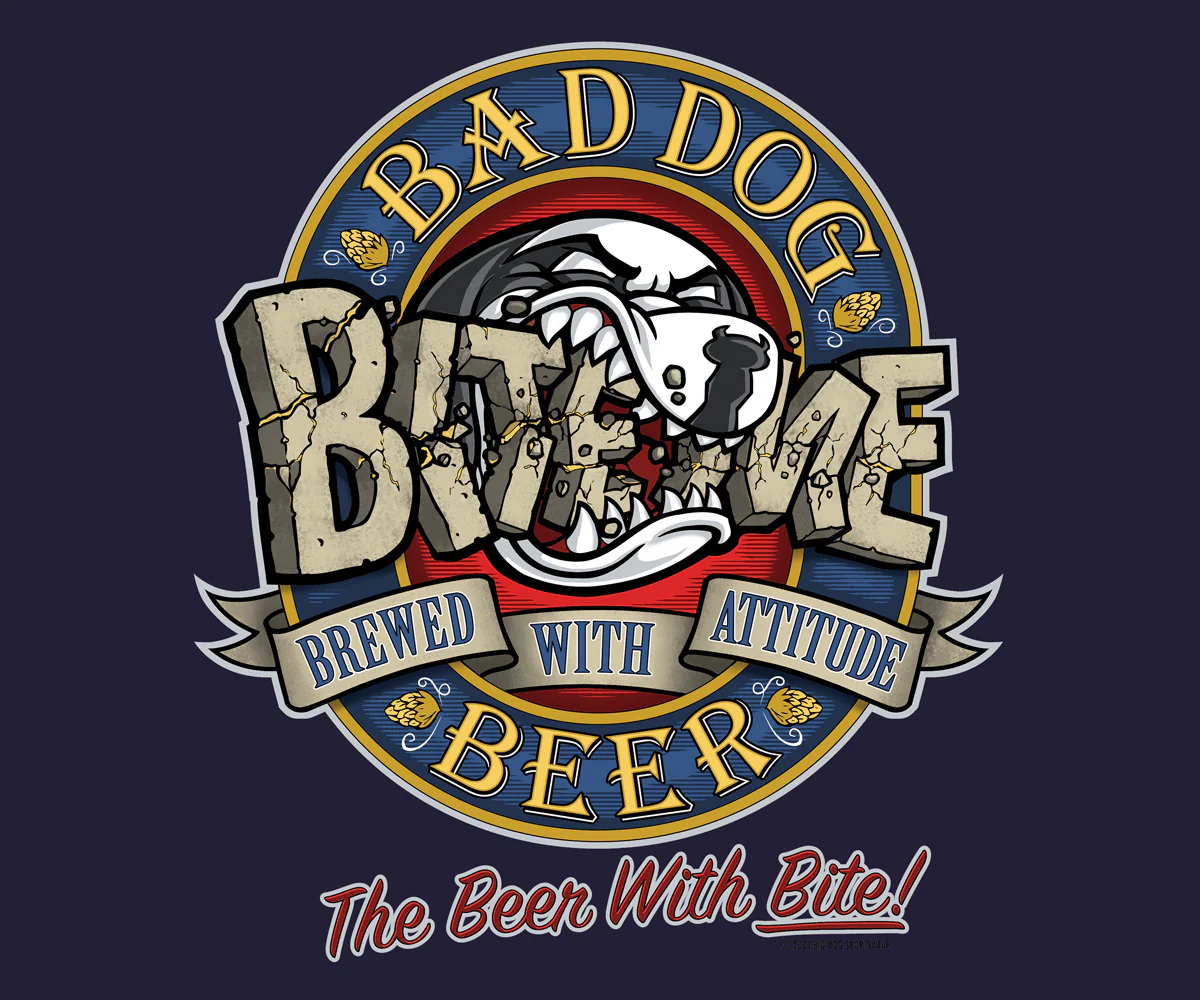 Bad Dog Beer T-Shirt - Image 2