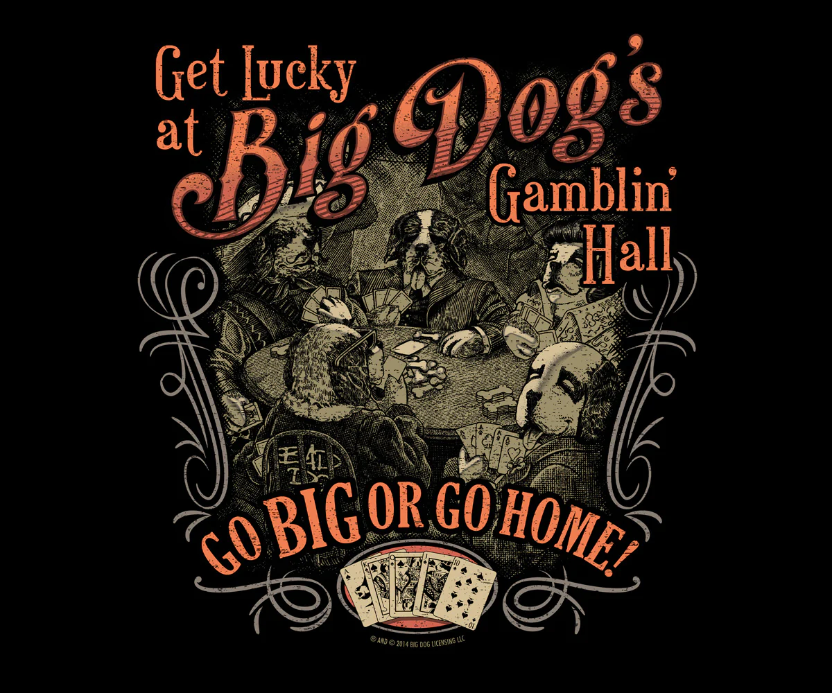 Big Dog Gamblin Hall T-shirt - Image 2