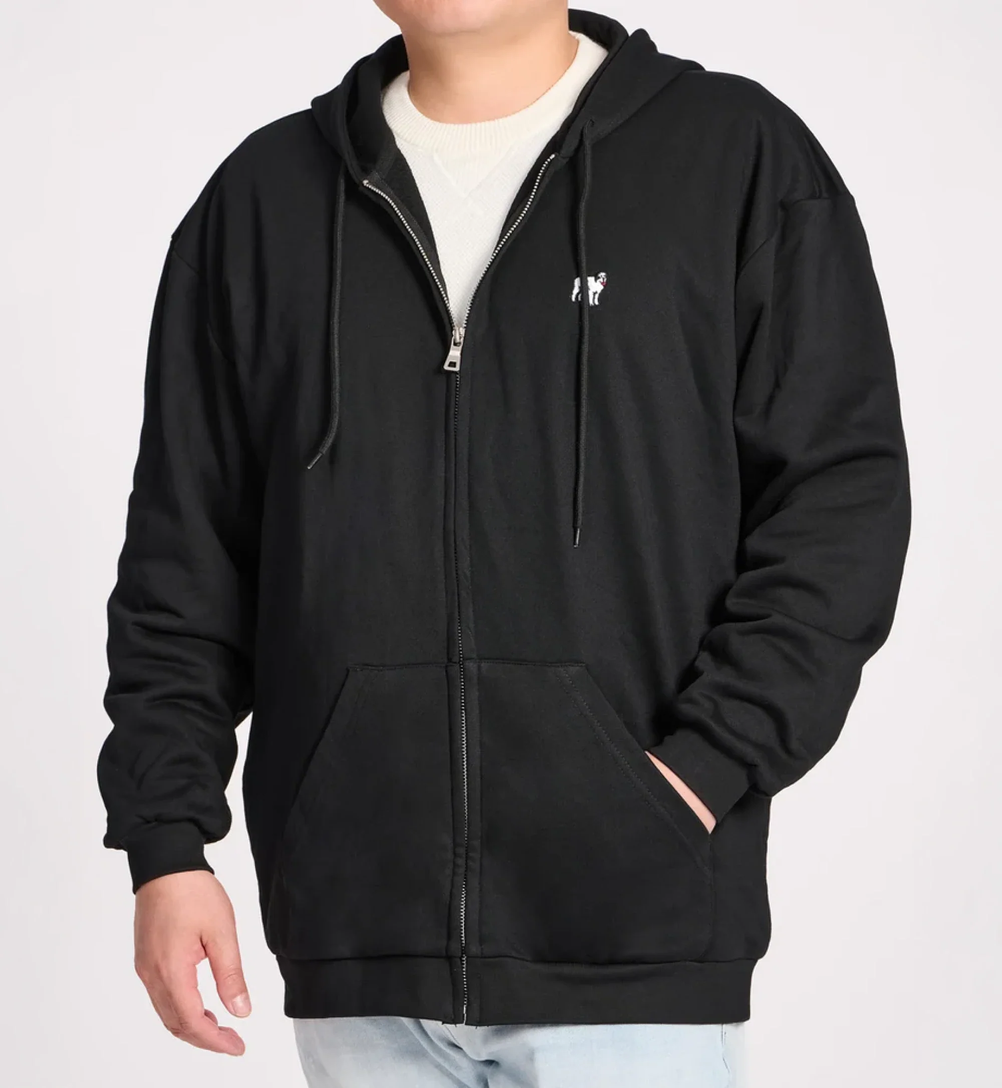Bd Icon Full Zip Hoodie - Image 3