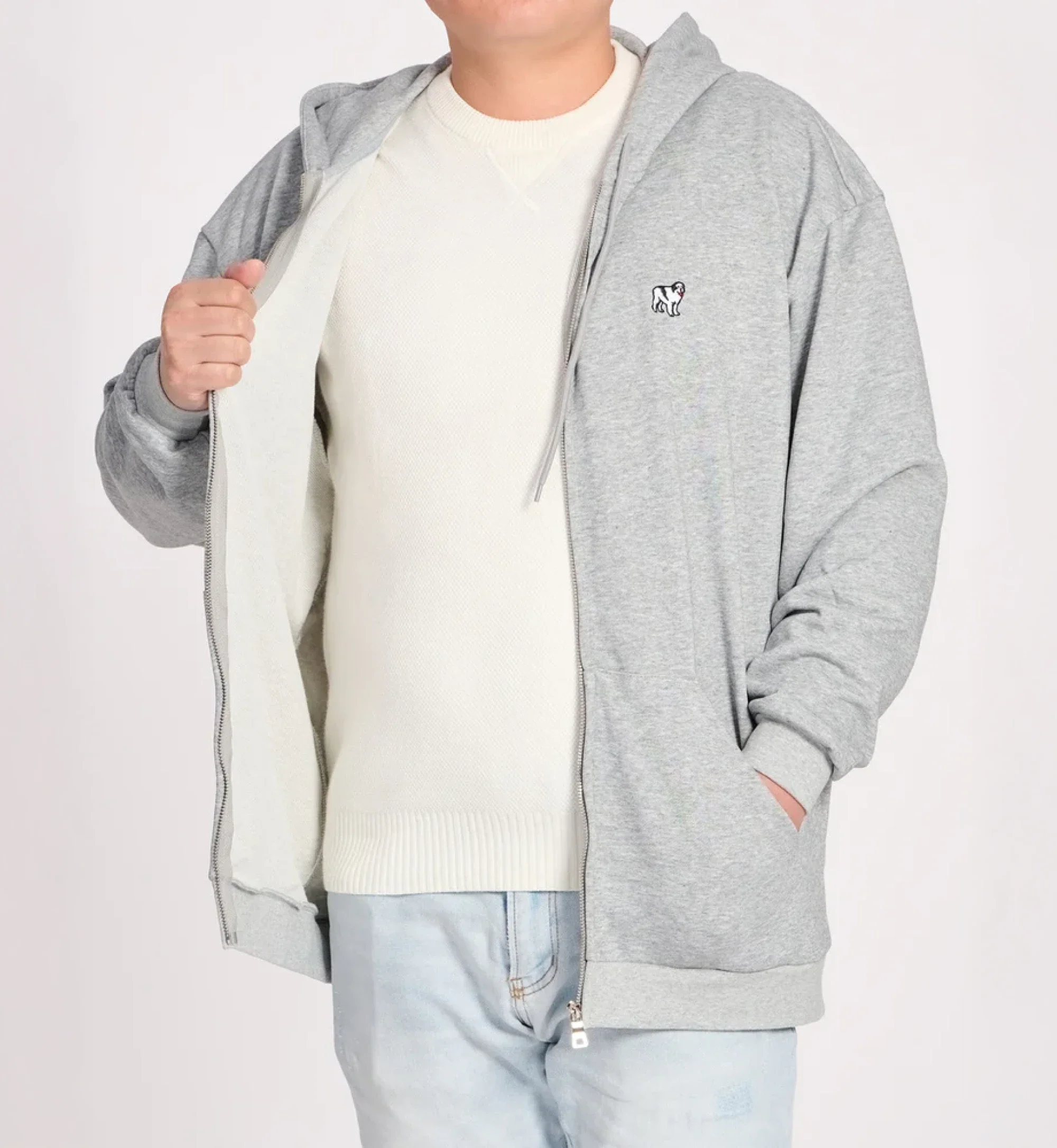 Bd Icon Full Zip Hoodie - Image 7