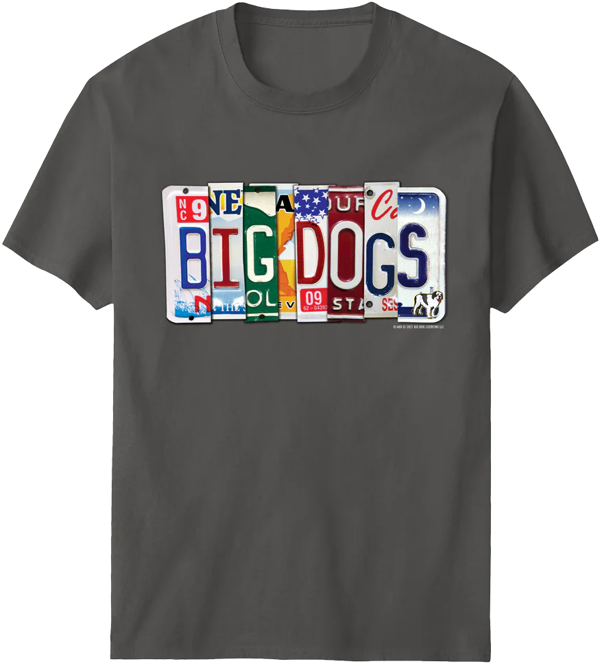 Bd License Plate T-Shirt