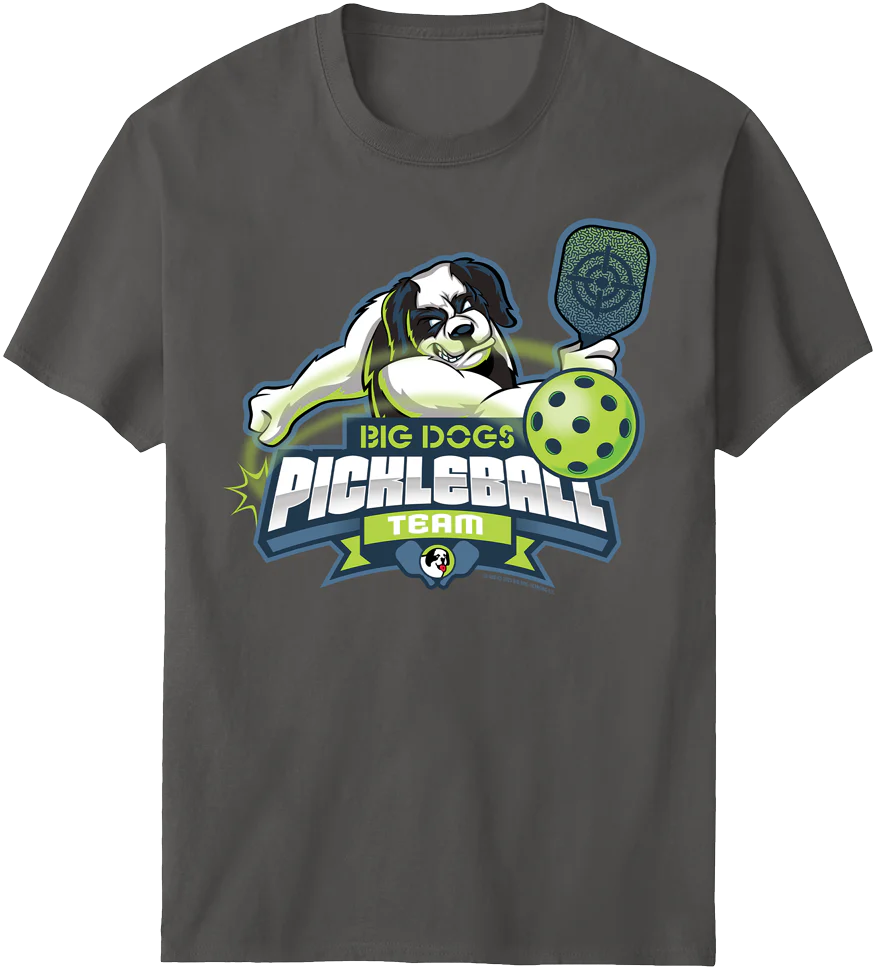 Big Dogs Pickleball Team T-Shirt