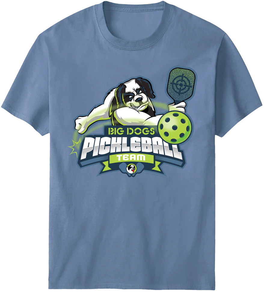 Big Dogs Pickleball Team T-Shirt