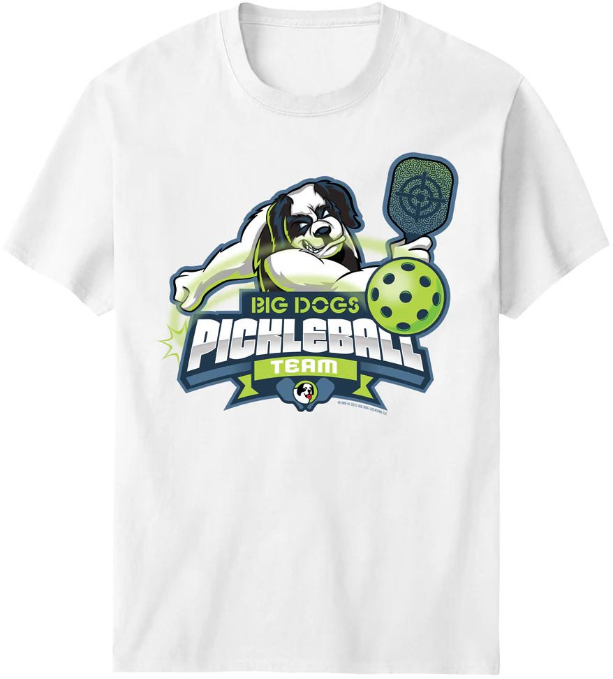 Big Dogs Pickleball Team T-Shirt