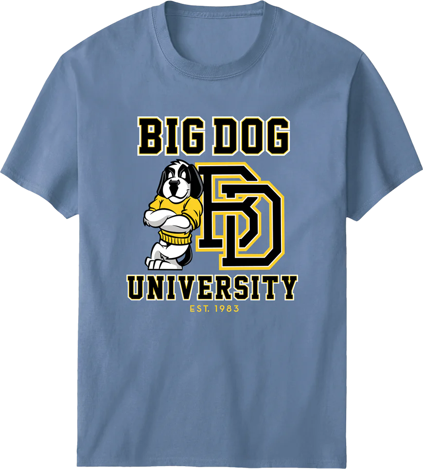 Bd University Black Gold T-shirt