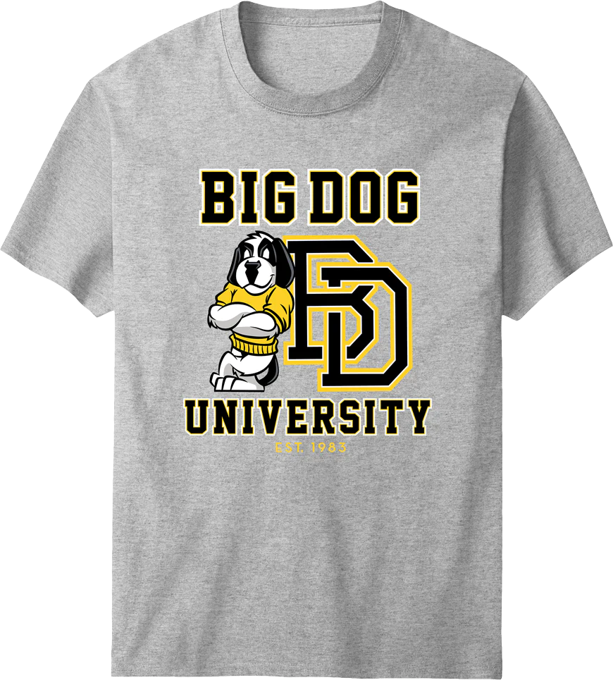 Bd University Black Gold T-shirt