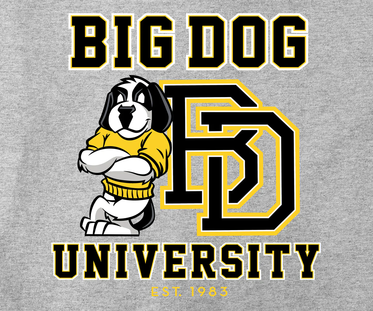 Bd University Black Gold T-shirt - Image 2