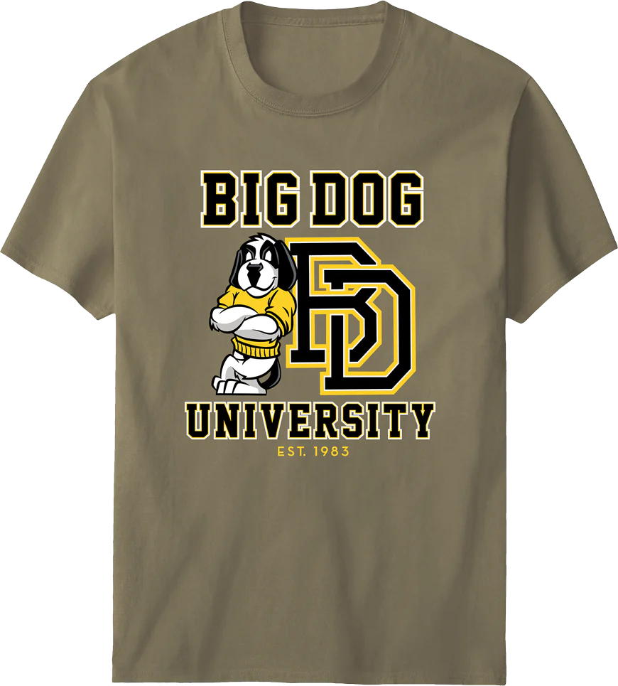 Bd University Black Gold T-shirt