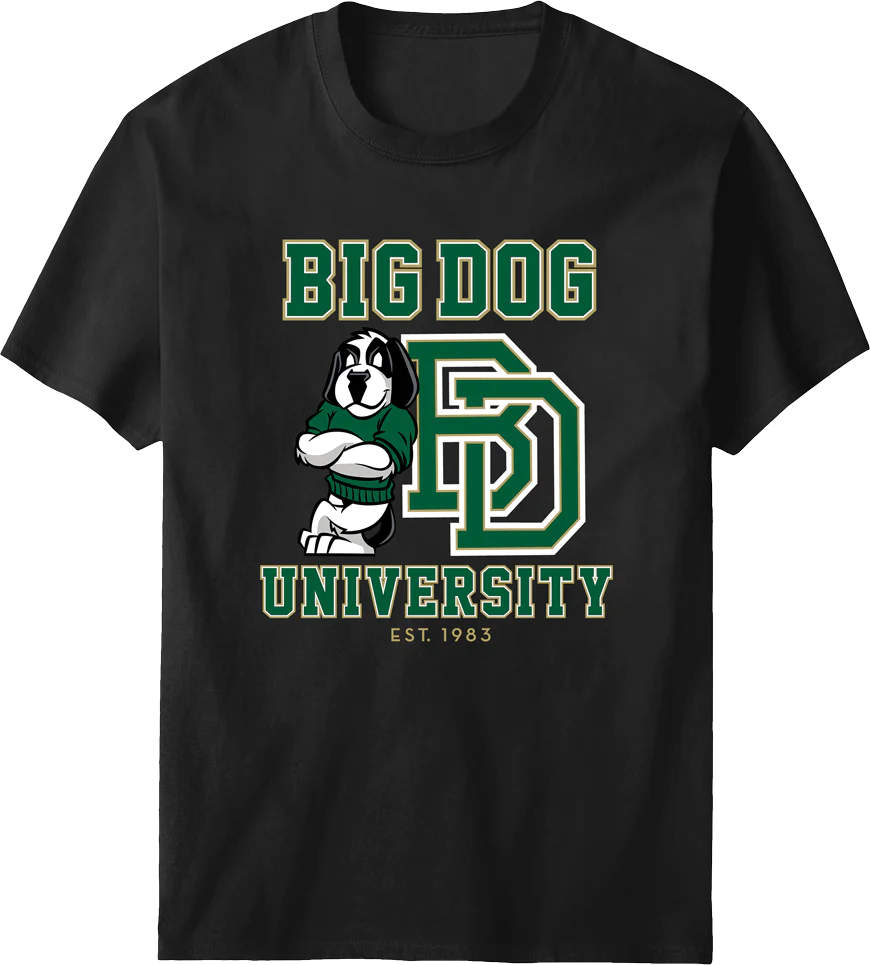 Bd University Green Gold T-Shirt