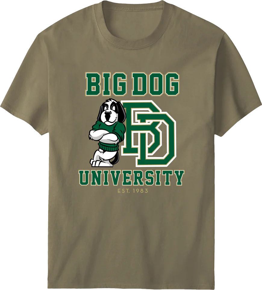 Bd University Green Gold T-Shirt