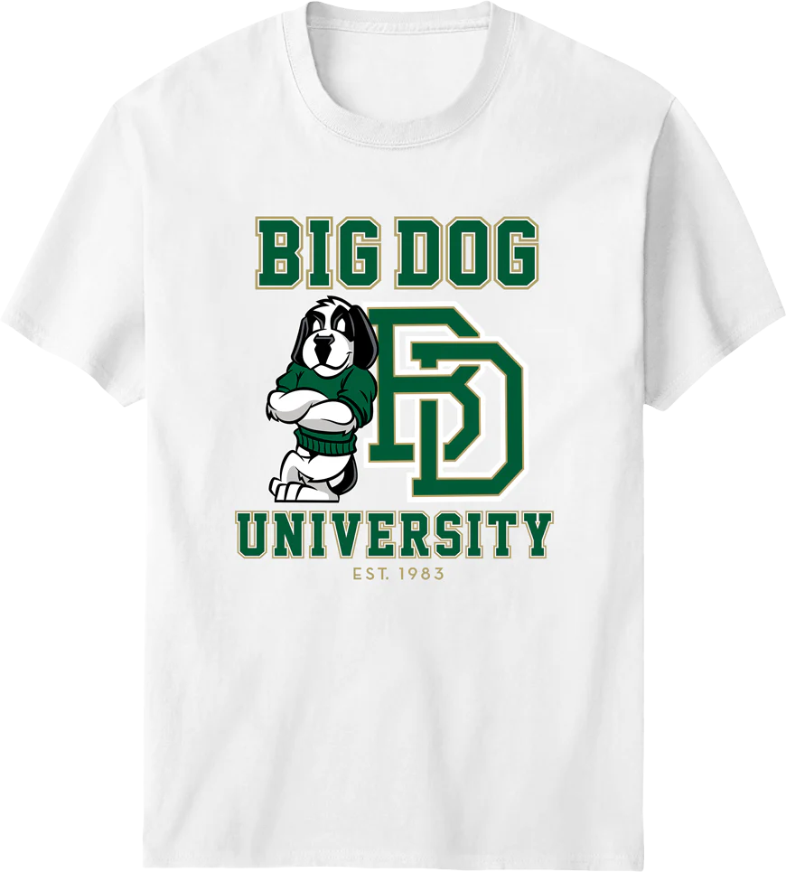 Bd University Green Gold T-Shirt