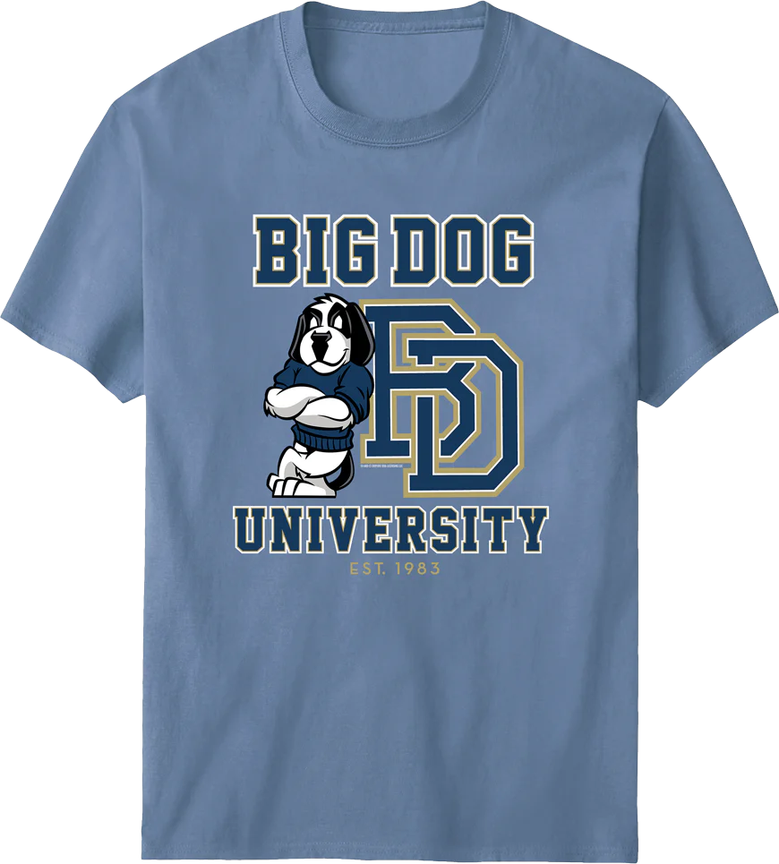 Bd University Navy Gold T-shirt