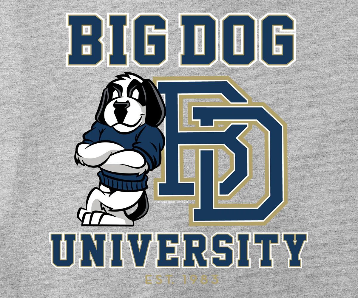 Bd University Navy Gold T-shirt - Image 2