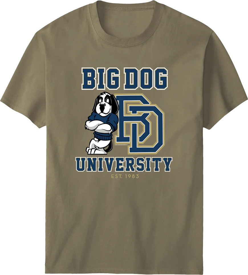 Bd University Navy Gold T-shirt