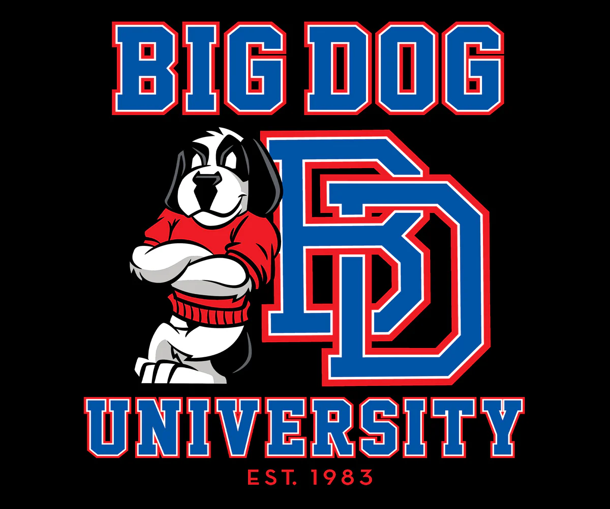 Bd University Red Blue T-shirt - Image 2