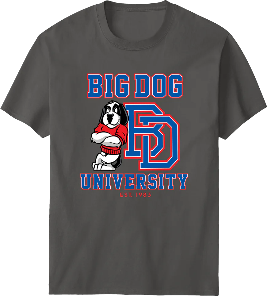 Bd University Red Blue T-shirt