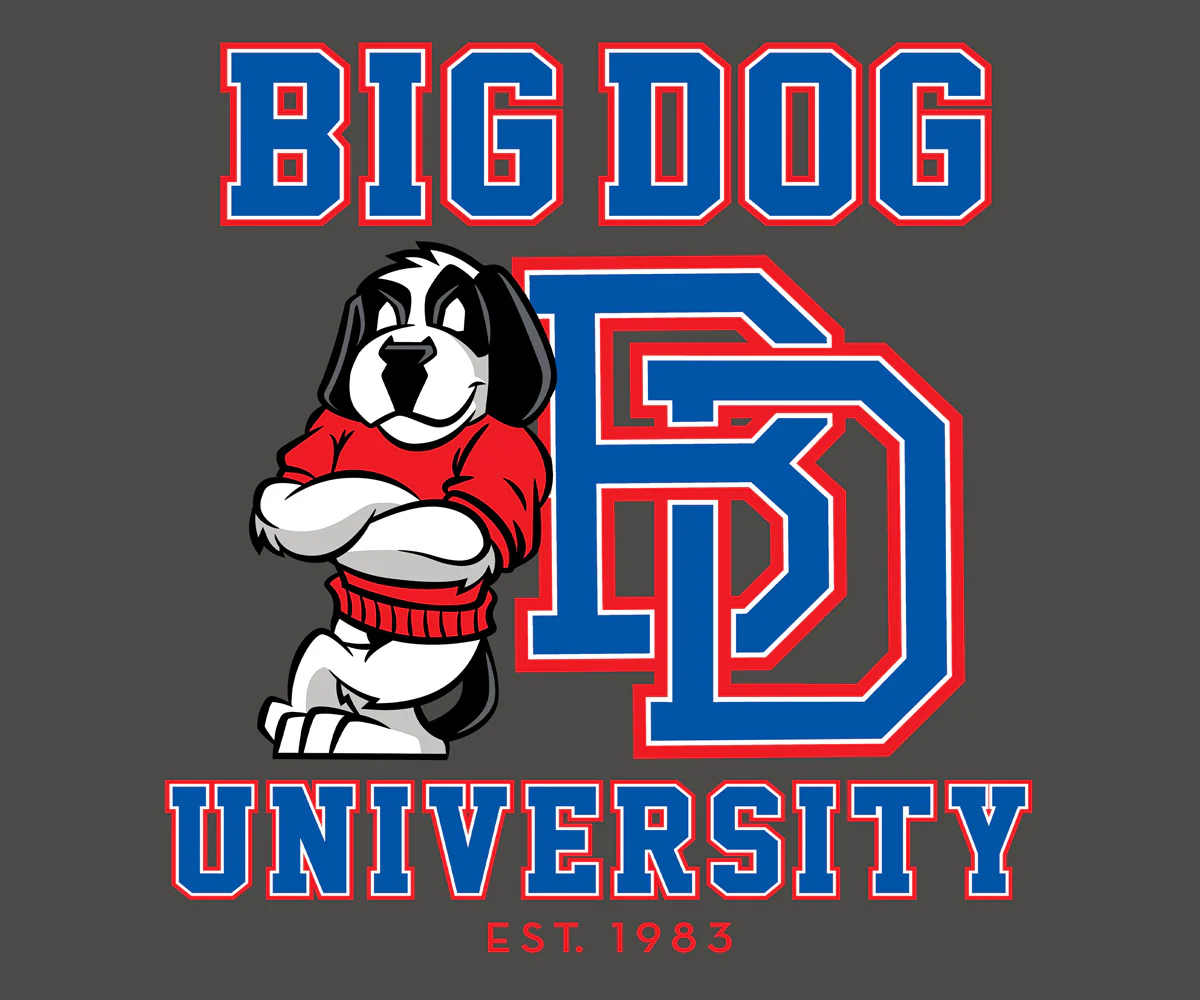 Bd University Red Blue T-shirt - Image 2