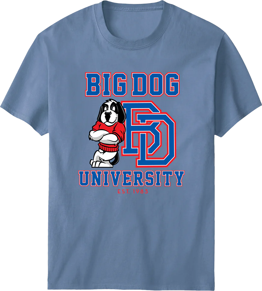 Bd University Red Blue T-shirt