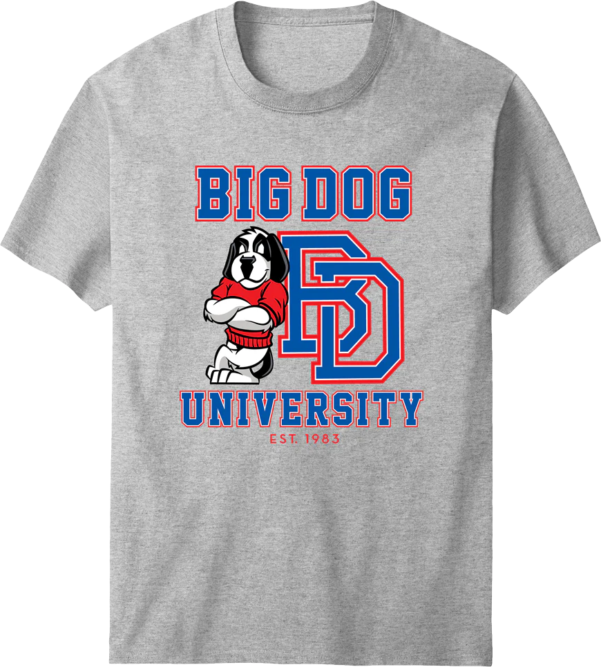 Bd University Red Blue T-shirt