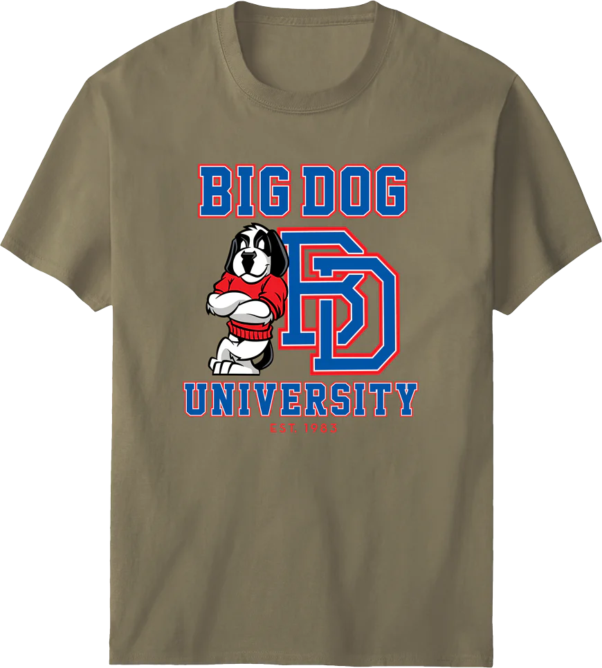 Bd University Red Blue T-shirt