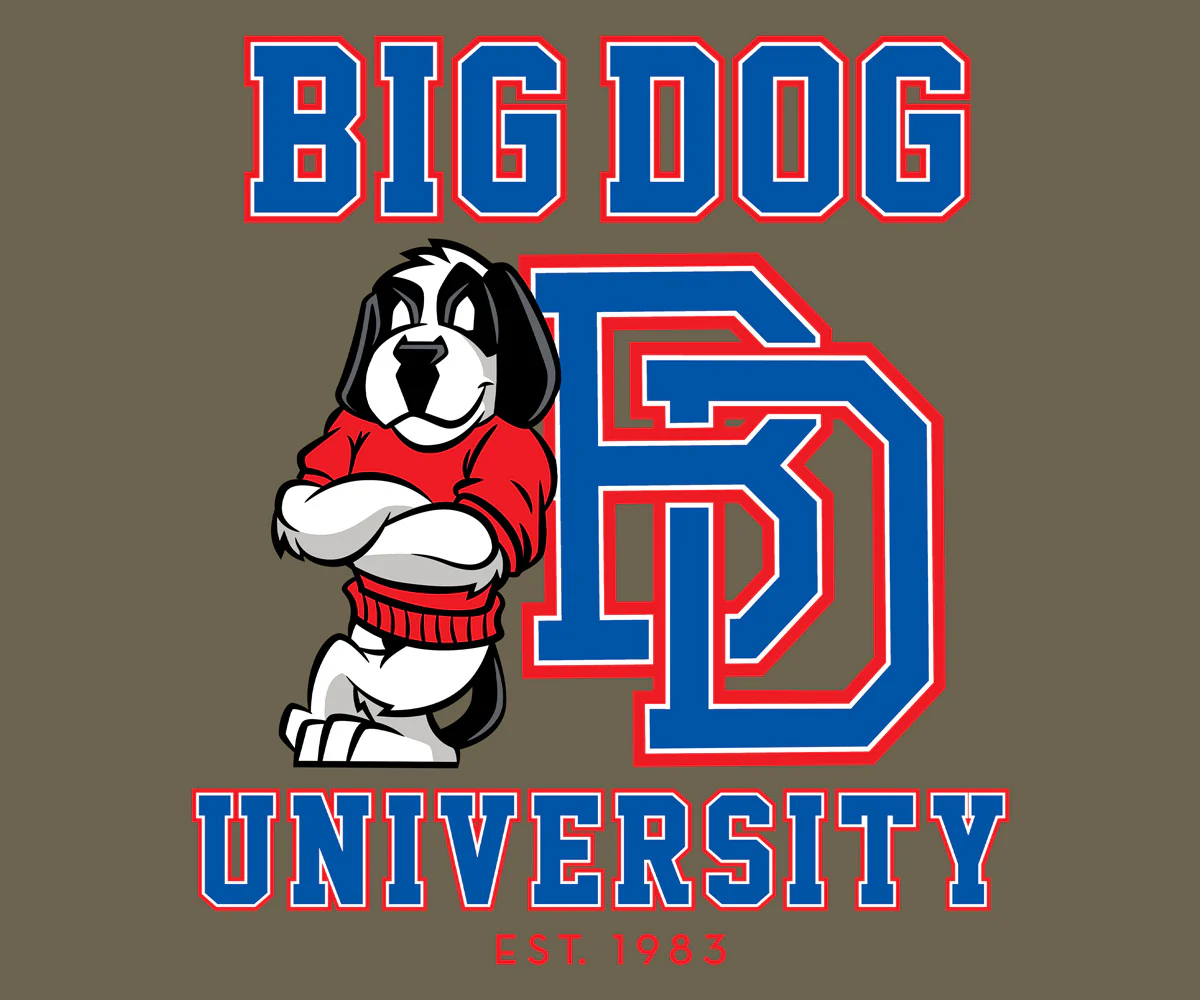 Bd University Red Blue T-shirt - Image 2