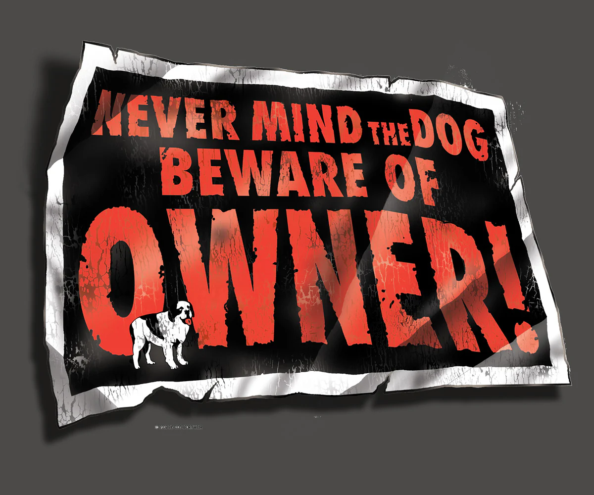 Beware Of Owner T-Shirt - Image 2