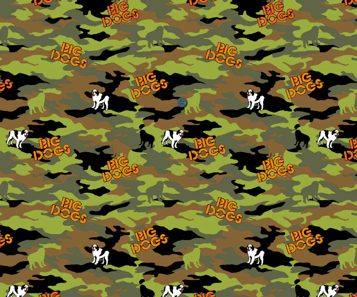 Big Dog Camo Printed Knit Boxers - Image 2