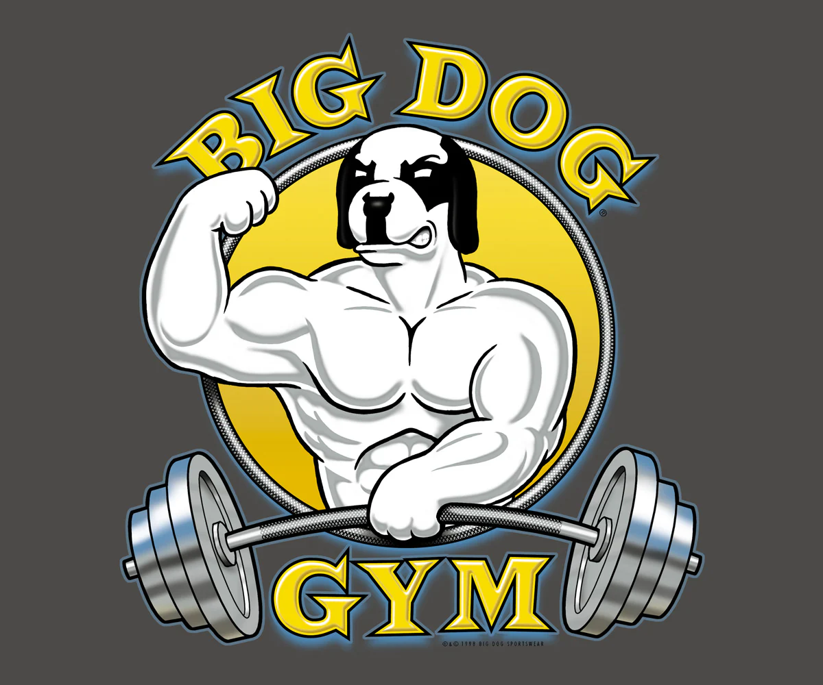 Big Dog Gym T-Shirt - Image 2