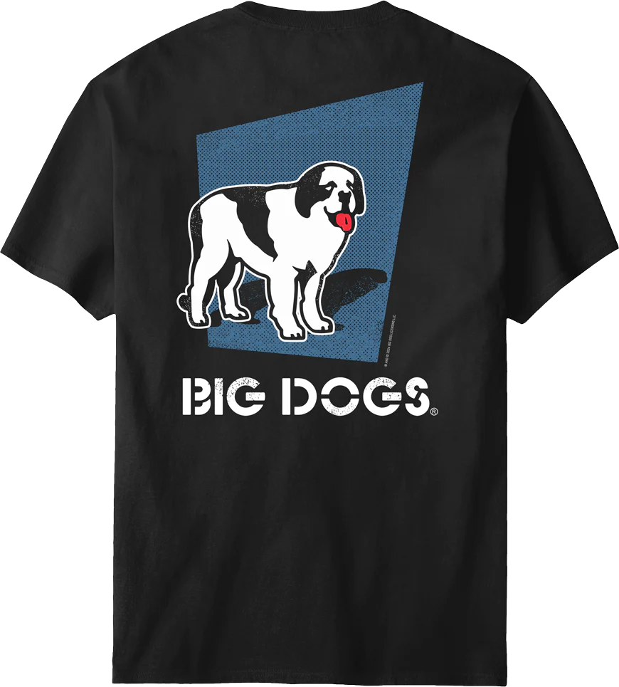 Big Dog Logo Retro T-shirt