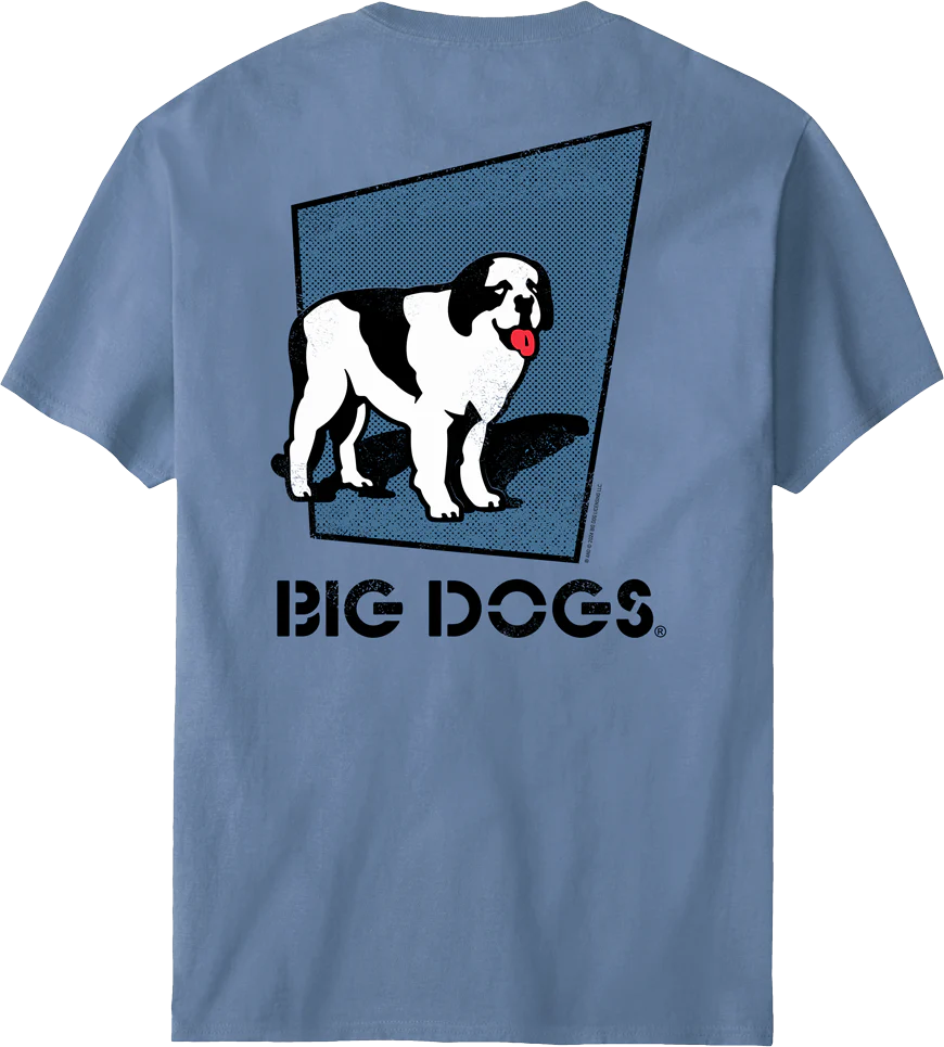 Big Dog Logo Retro T-shirt