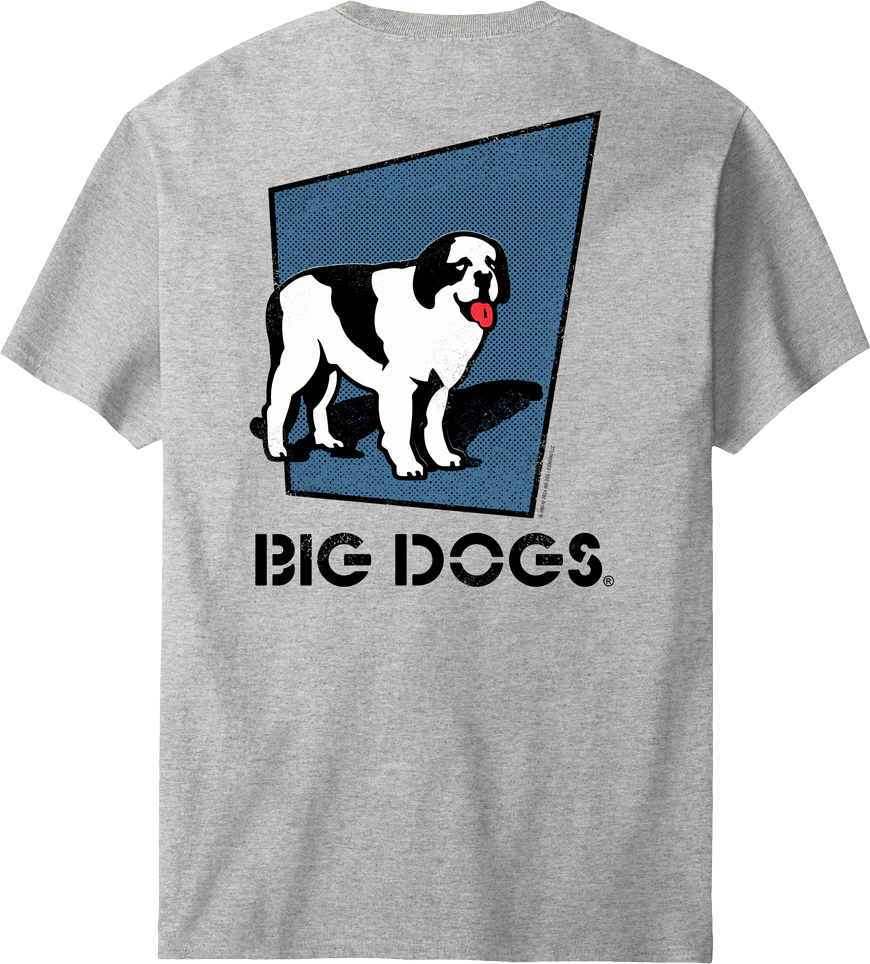 Big Dog Logo Retro T-shirt