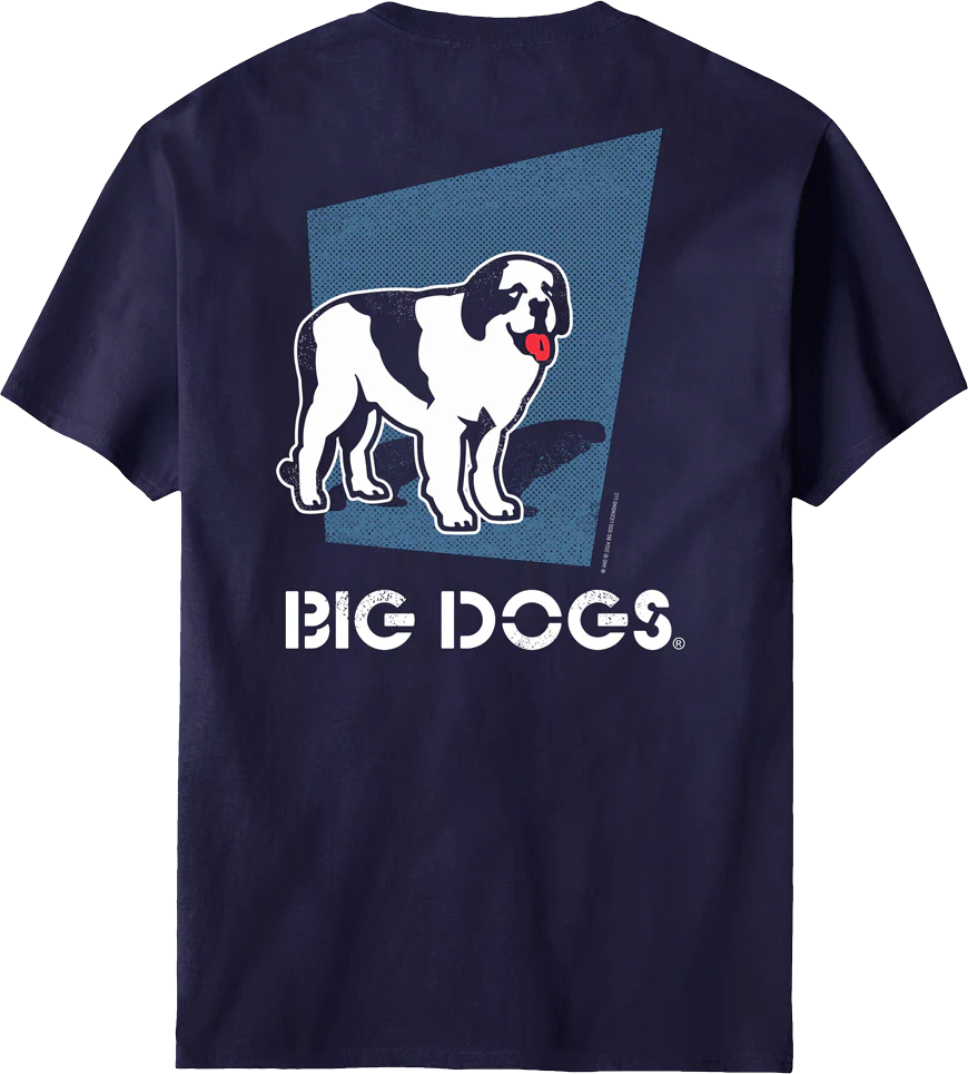 Big Dog Logo Retro T-shirt