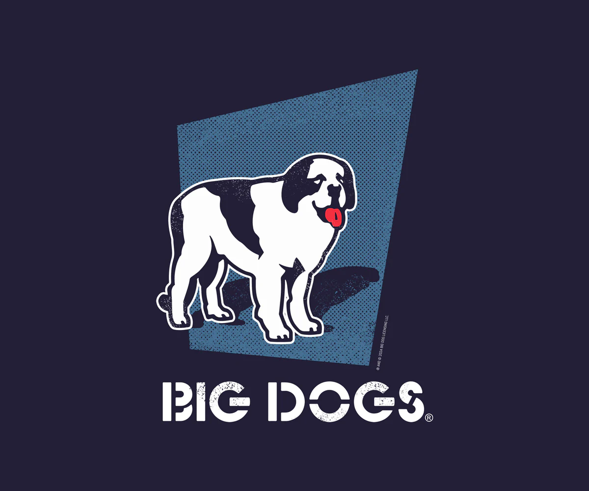 Big Dog Logo Retro T-shirt - Image 2