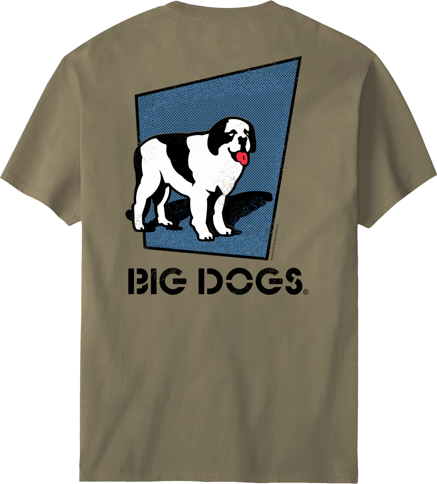 Big Dog Logo Retro T-shirt