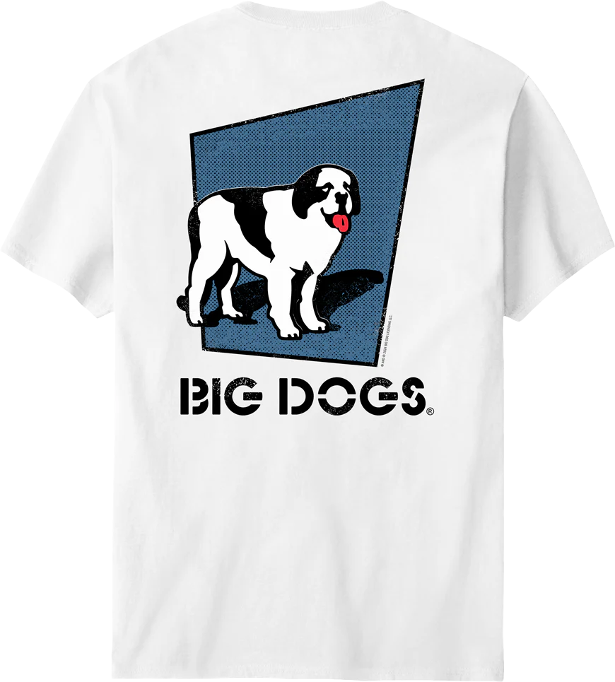 Big Dog Logo Retro T-shirt
