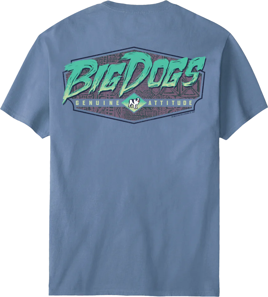 Big Dogs Retro Batik T-Shirt