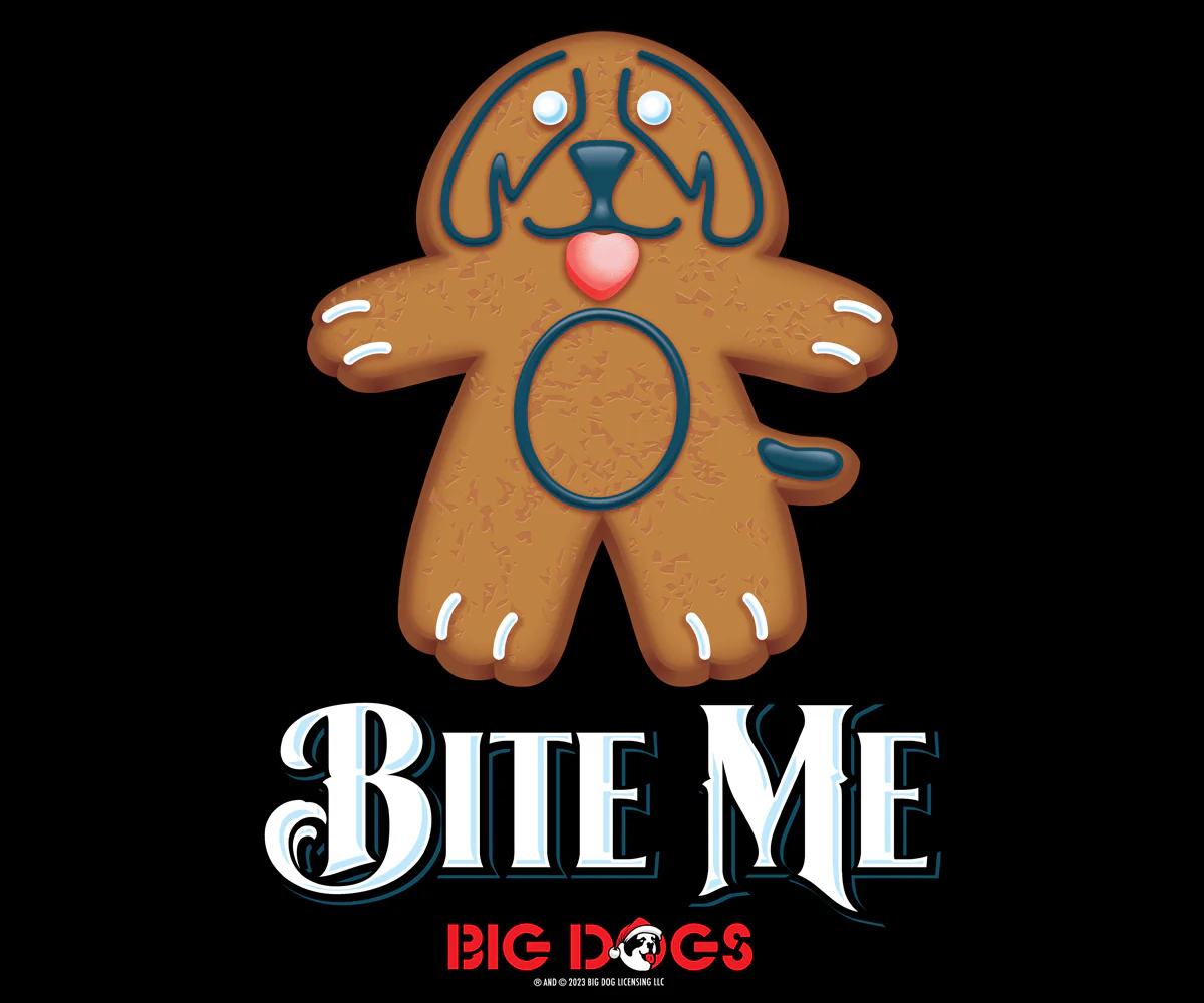 Bite Me Holiday T-shirt - Image 2