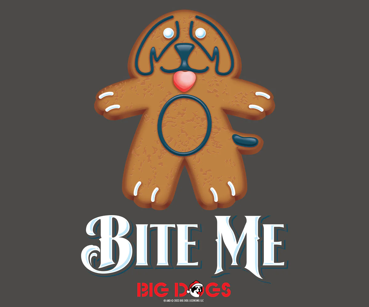 Bite Me Holiday T-shirt - Image 2