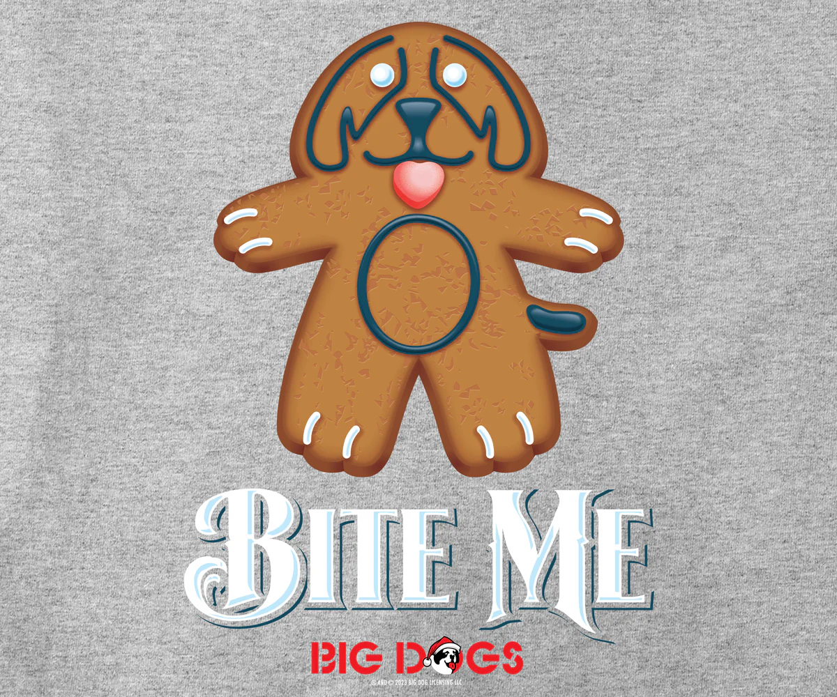 Bite Me Holiday T-shirt - Image 2