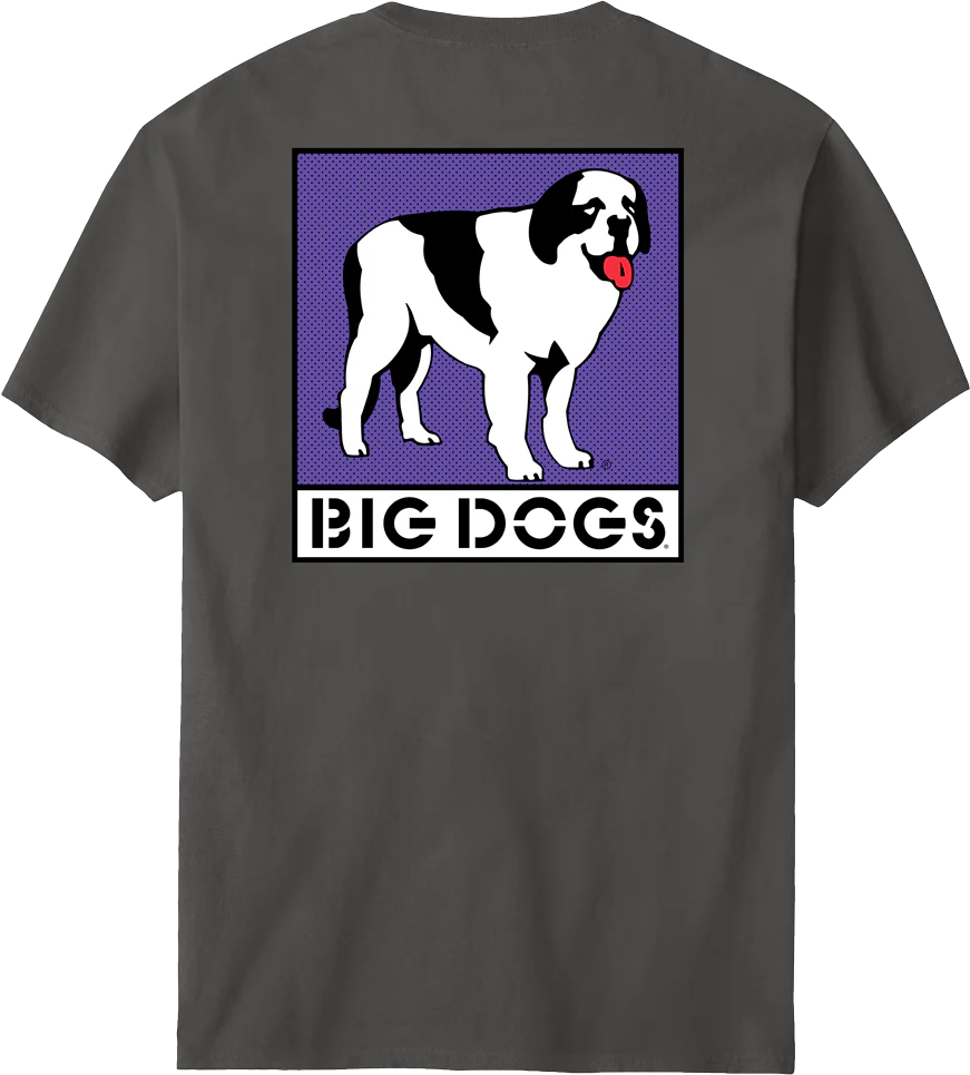 Box Logo Purple T-shirt