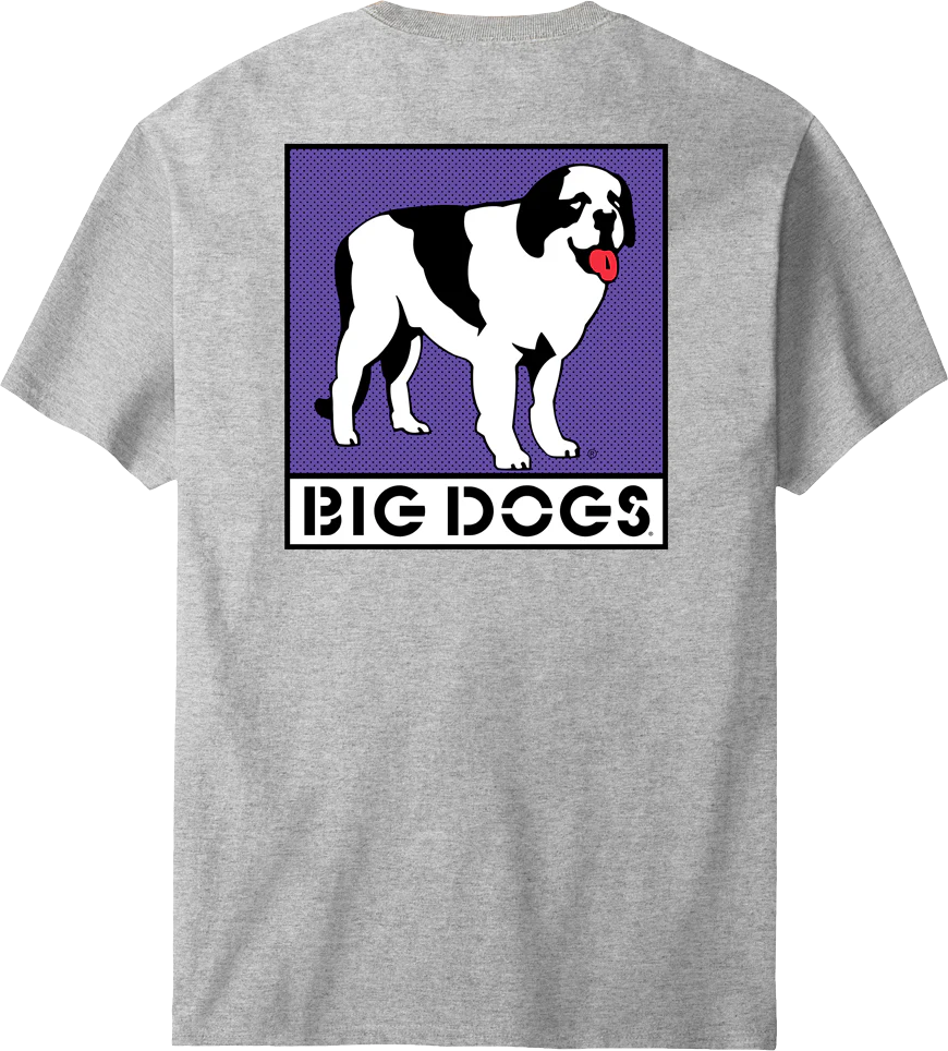 Box Logo Purple T-shirt