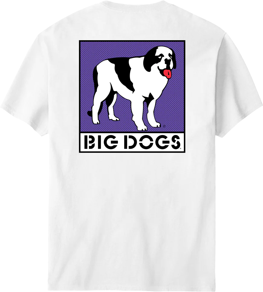 Box Logo Purple T-shirt