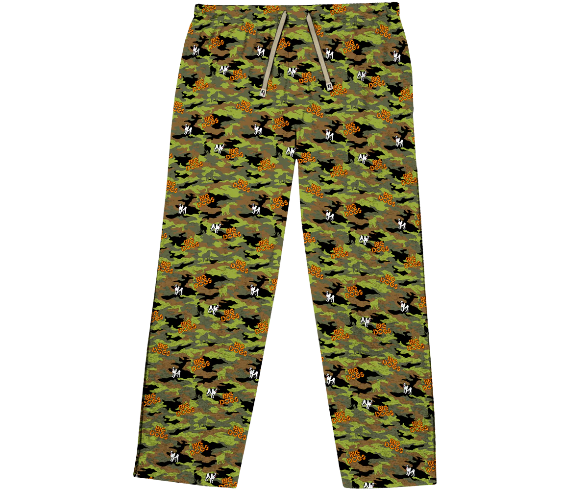 Camo Dog Knit Lounge Pants